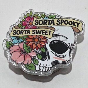Sorta Spooky Sorta Sweet Pop Socket Brand New